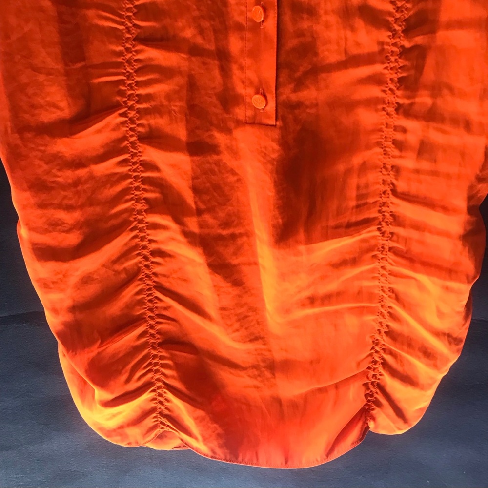 Michael Kors Orange blouse 12 - Picture 5 of 6